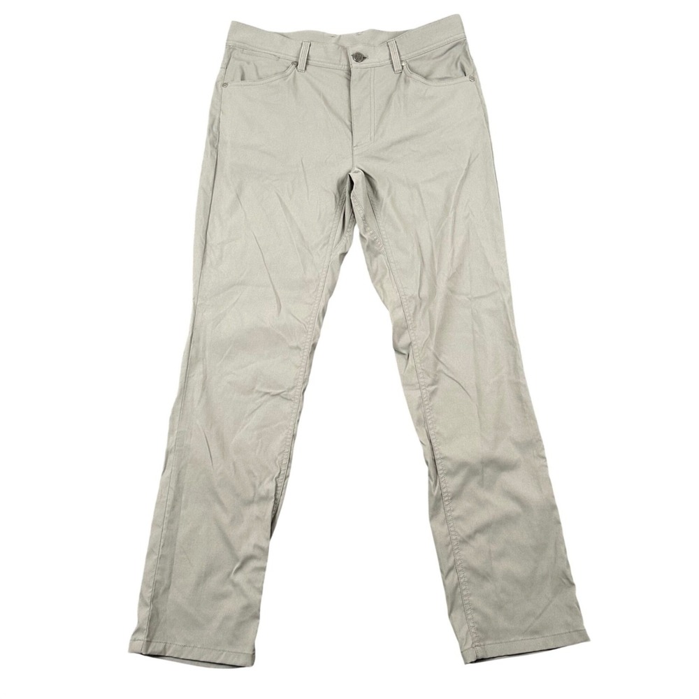 LL Bean Venture Stretch Pants Mens 31x30 Gray Nylon‎ Spandex Hiking Outdoor